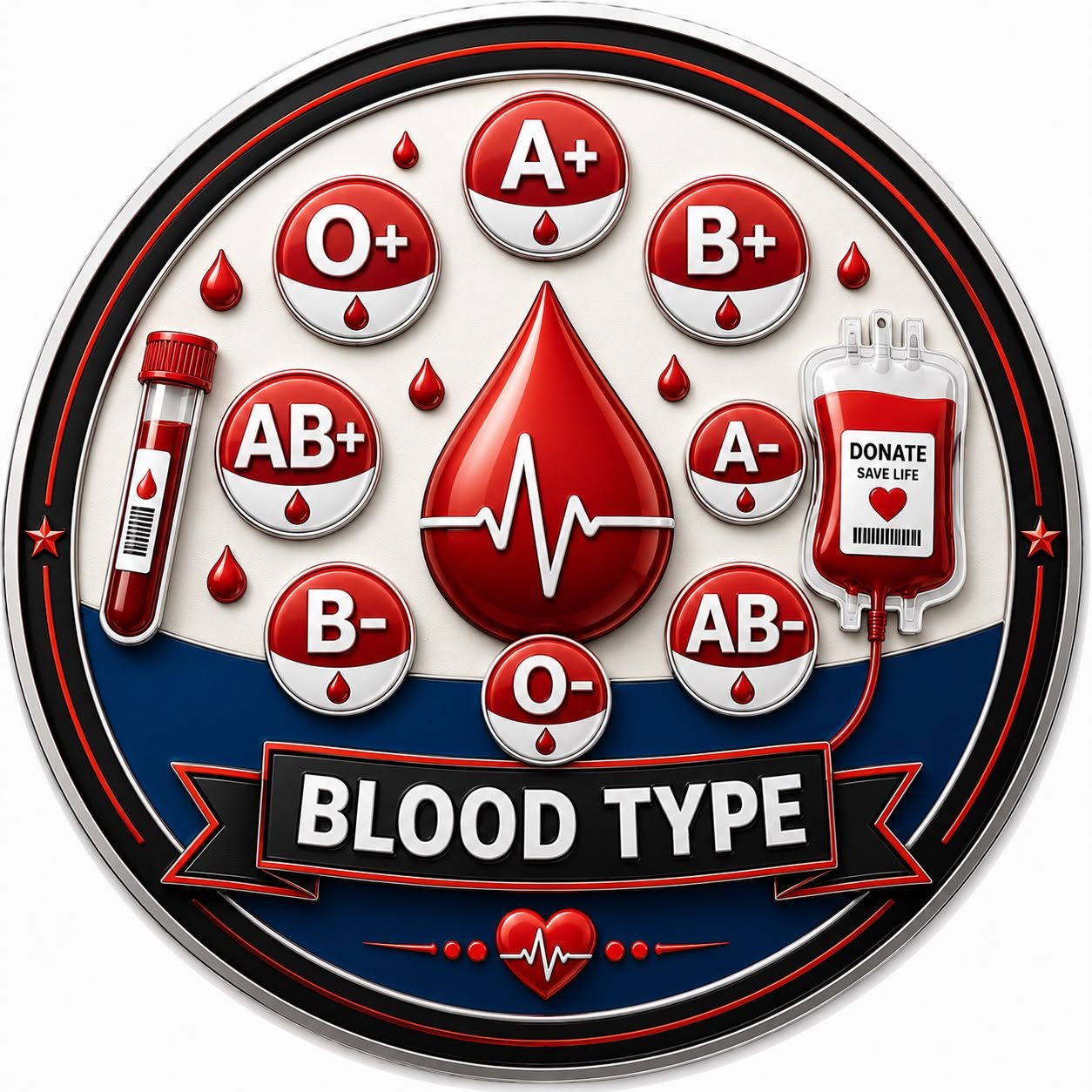فئات الدم Blood Type